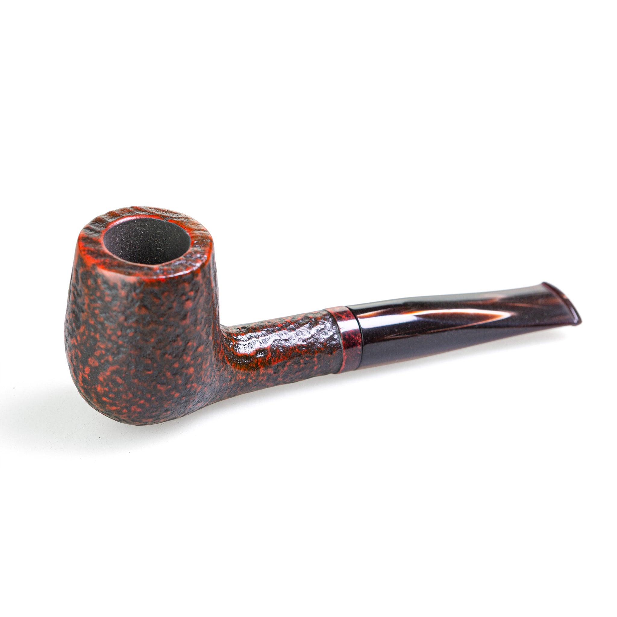 No Name Pfeife Sandgestrahlt Braun