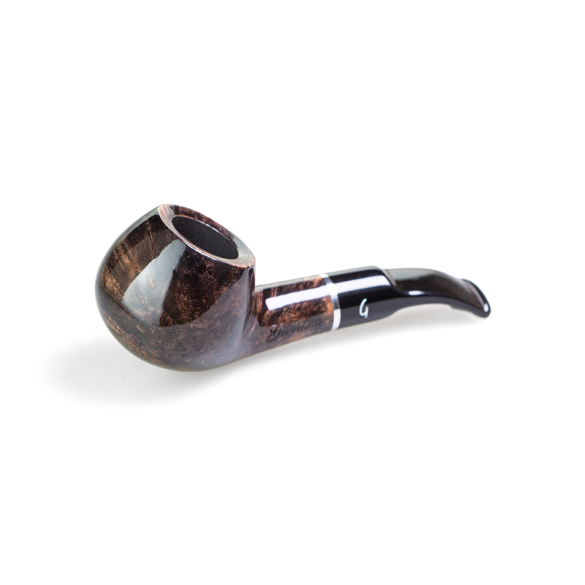 Giordano Dunkelbraun Lackiert Bent