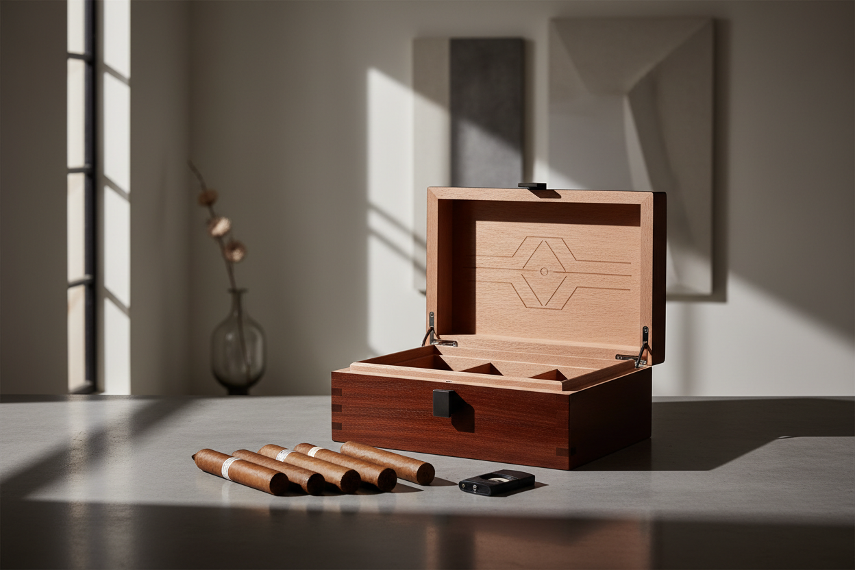 Humidor und Zigarren