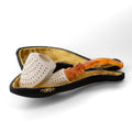 Meerschaum Pipe Düz Islemeli Elephant Foot