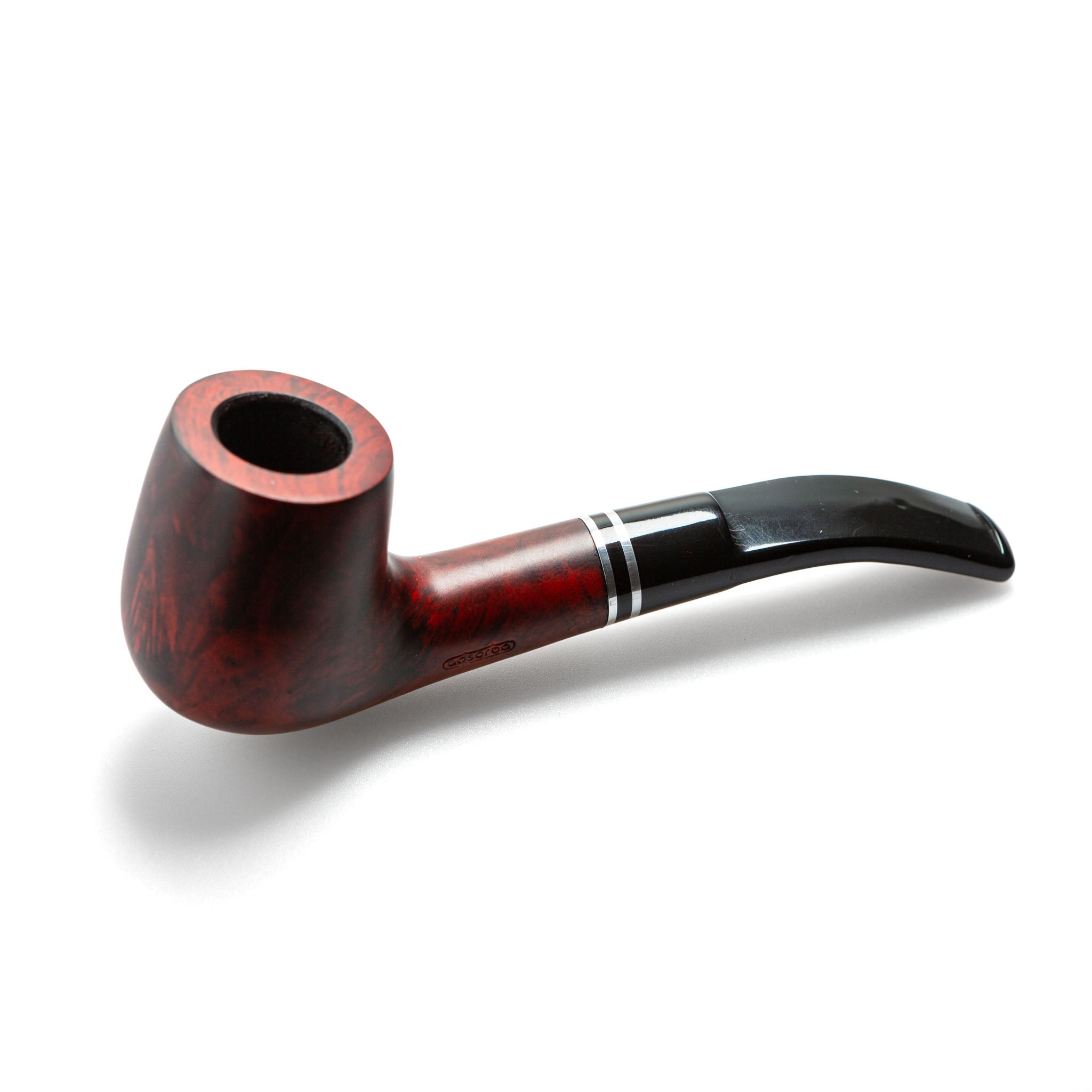Adsorba Rotbraun Doppelsilber Half-Bent Dublin