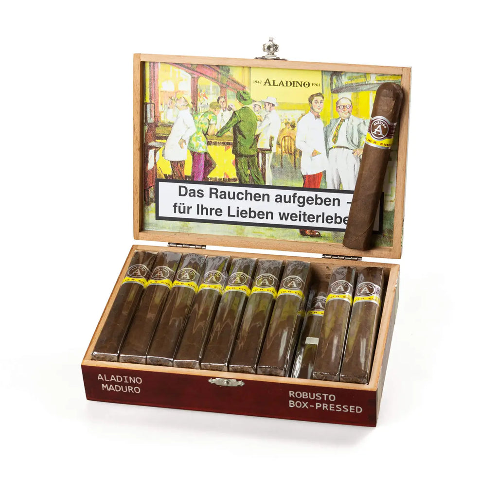 Aladino Maduro Box-Pressed Robusto