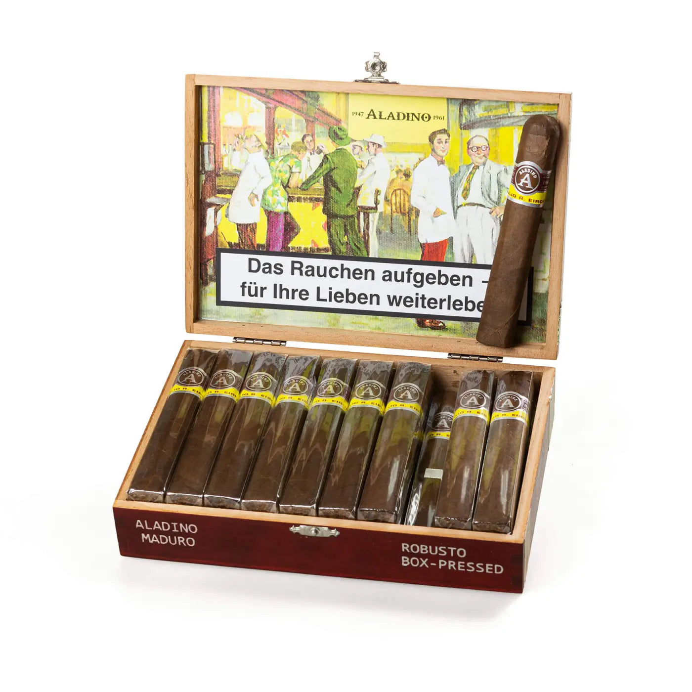 Aladino Maduro Box-Pressed Robusto