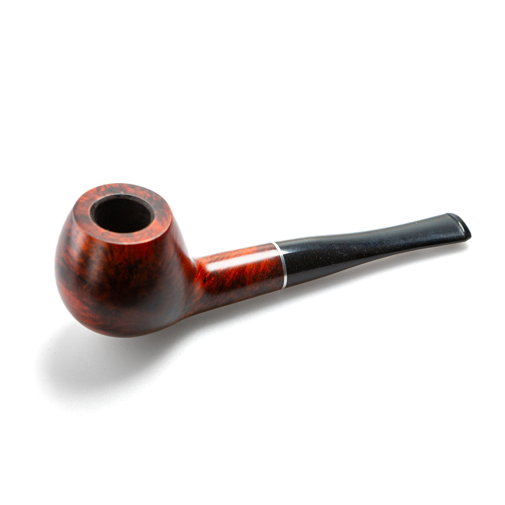 Albania Rotbraun Straight Silberring