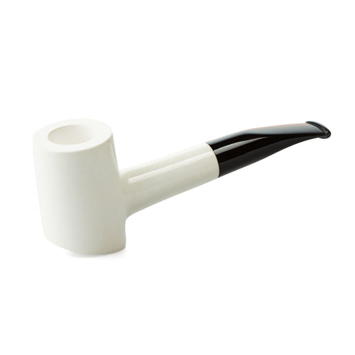 Altinay Meerschaum Pipe Düz Stand-up Poker Black