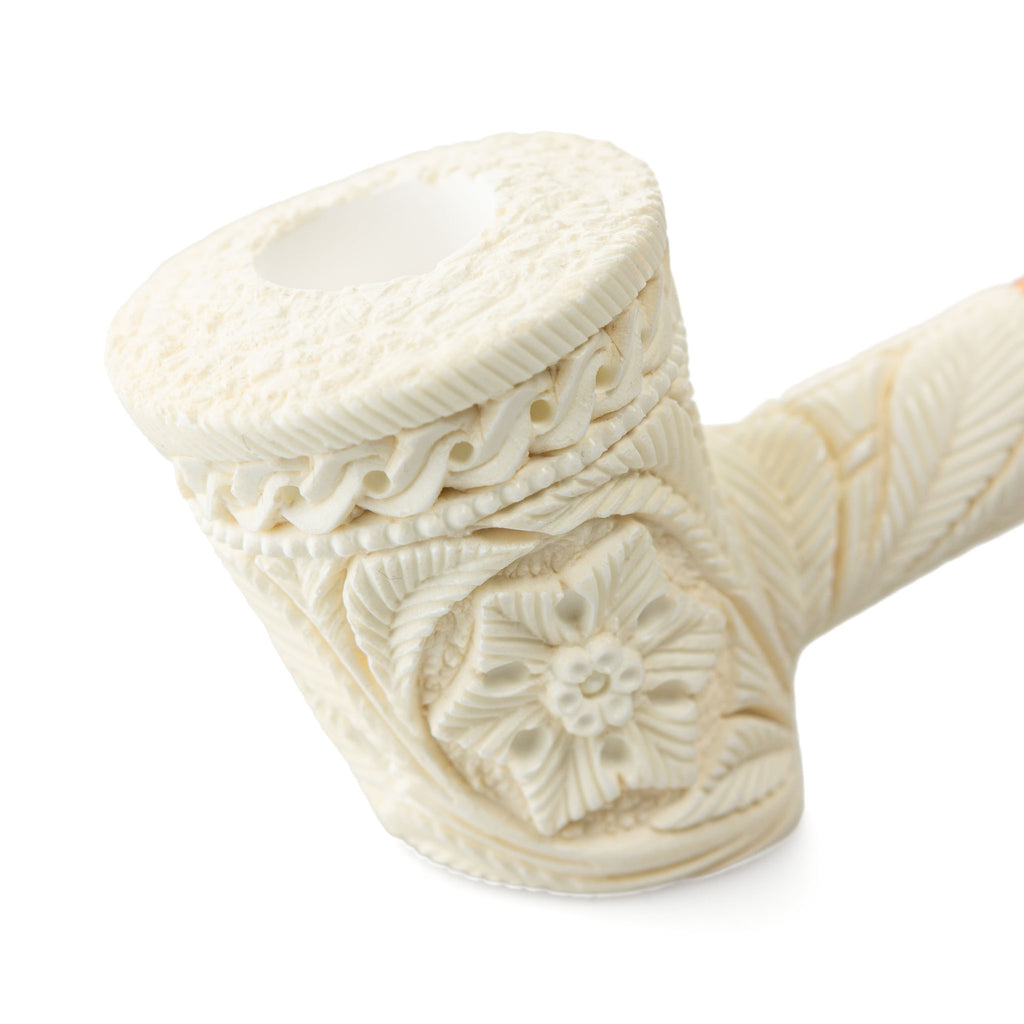 Altinay Meerschaumpfeife Carved Stand-up Poker Amber