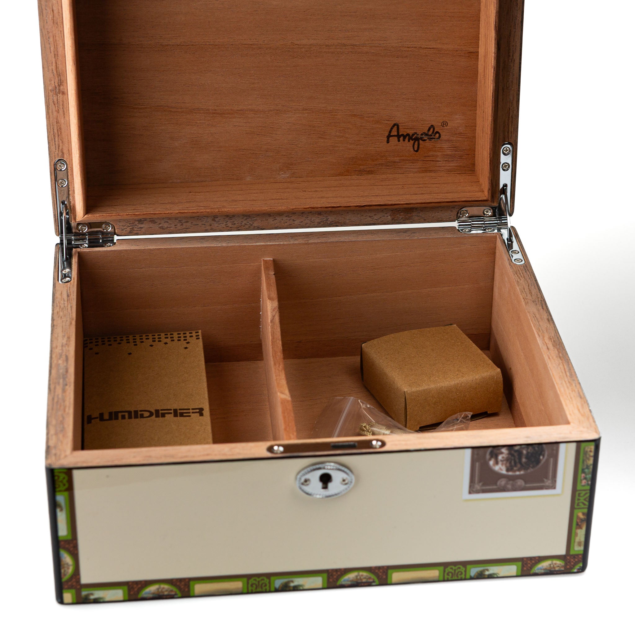 Angelo Humidor im Cigarbox-Design