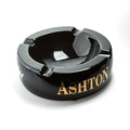 Ashton Aschenbecher Schwarz