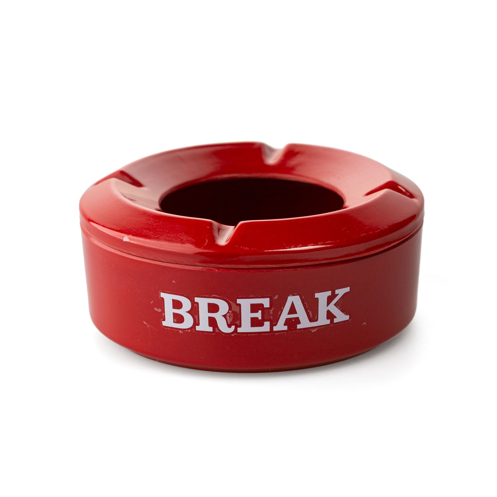 Break Aschenbecher Rot