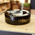 Camacho Cigars Aschenbecher Schwarz-Gold