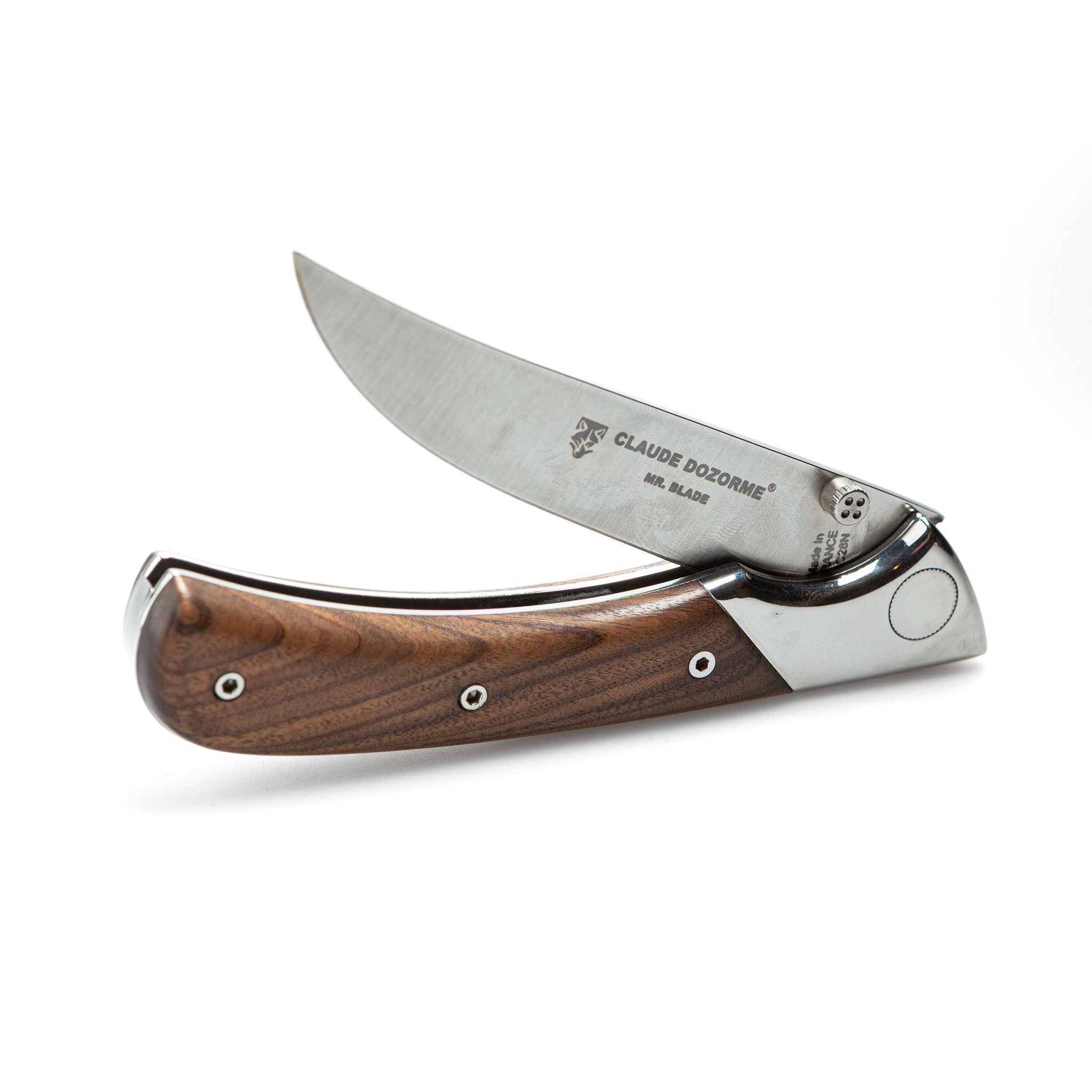 Claude Dorzome Jagdmesser Rosenholz