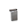 Colibri Pfeifenfeuerzeug Gunmetal Silver Matt