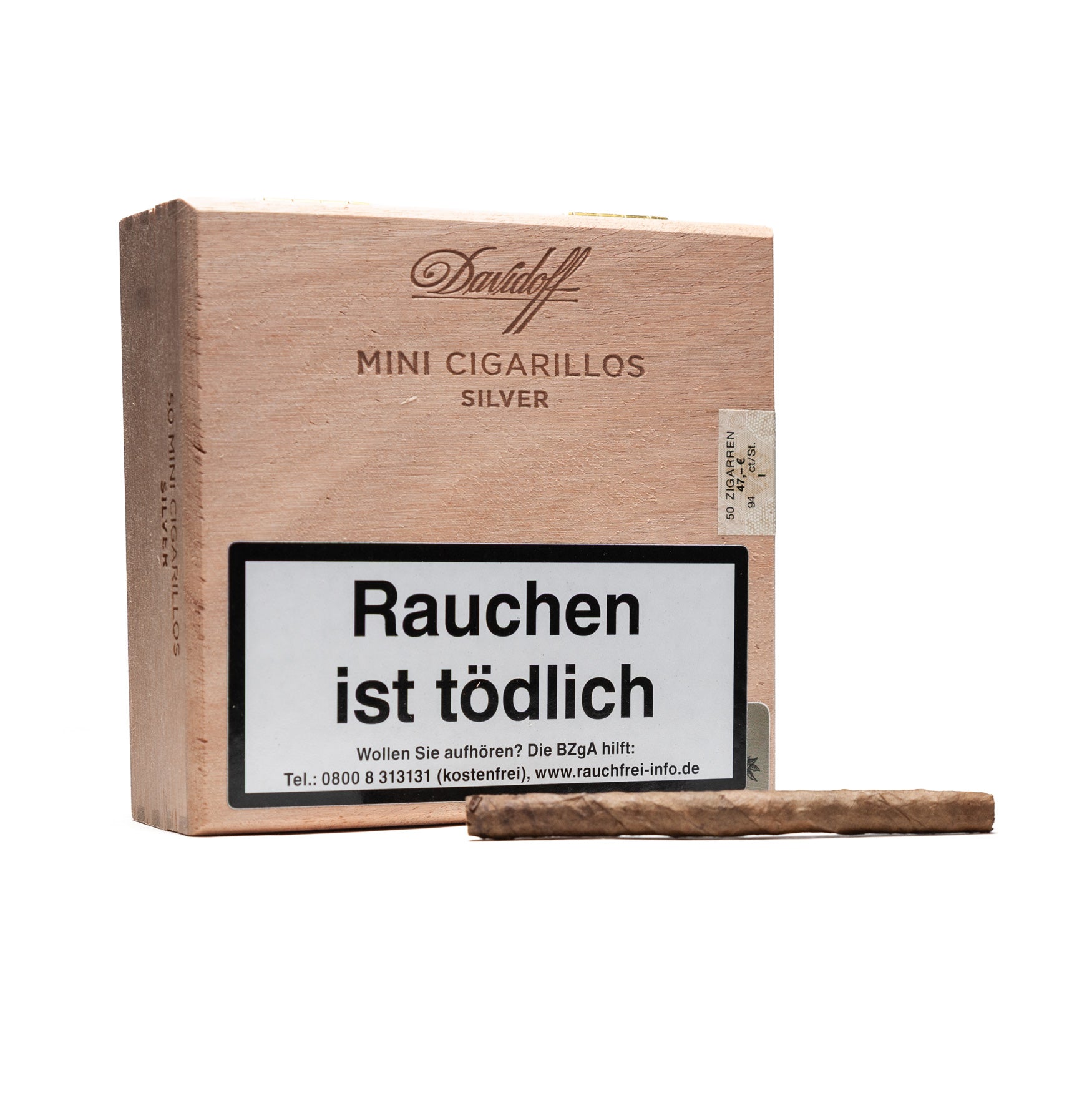 Davidoff Mini Cigarillos Silver