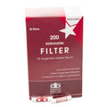 Design Berlin Aktivkohlefilter 9mm 200 Stück