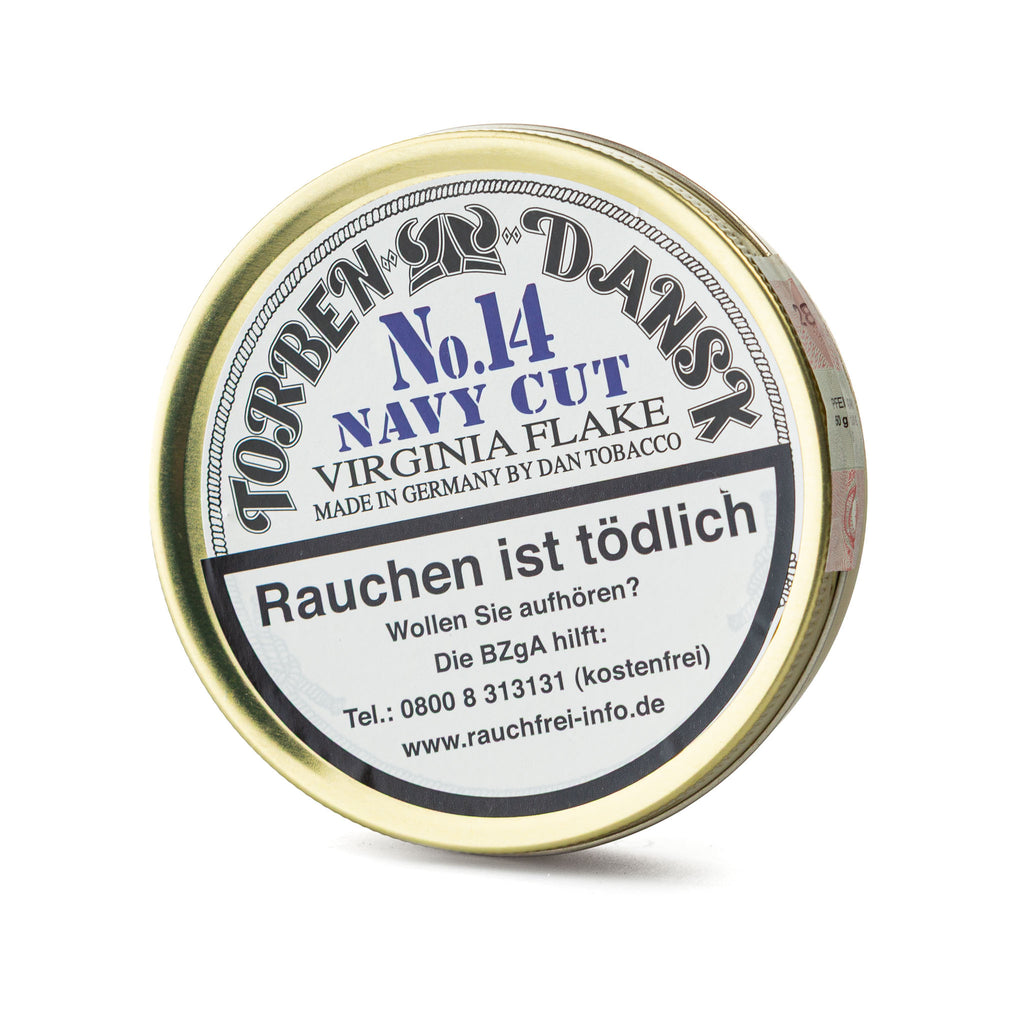 DTM Torben Dansk No. 14 Navy Cut Virginia Flake