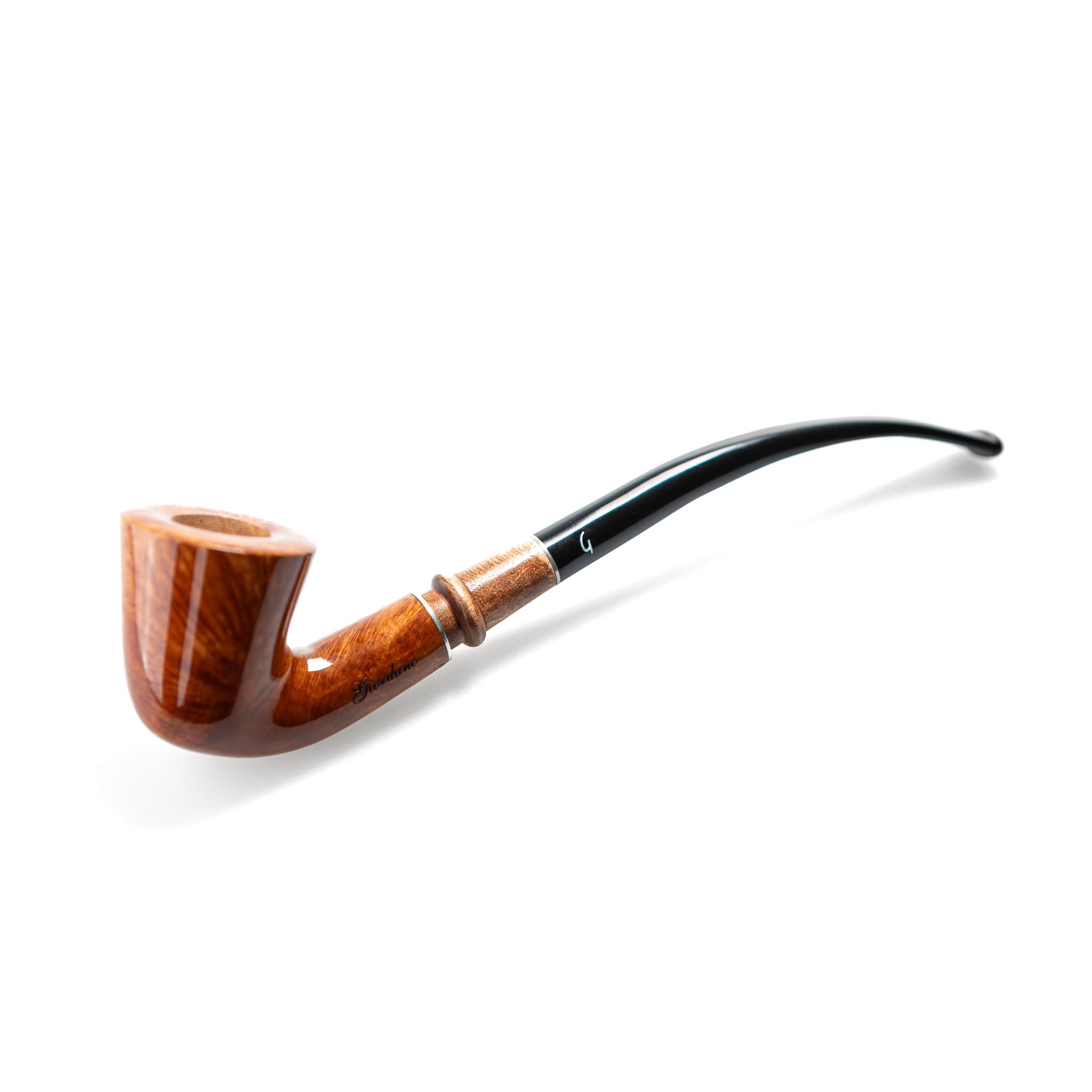 Giordano Lesepfeife Marrone Horn