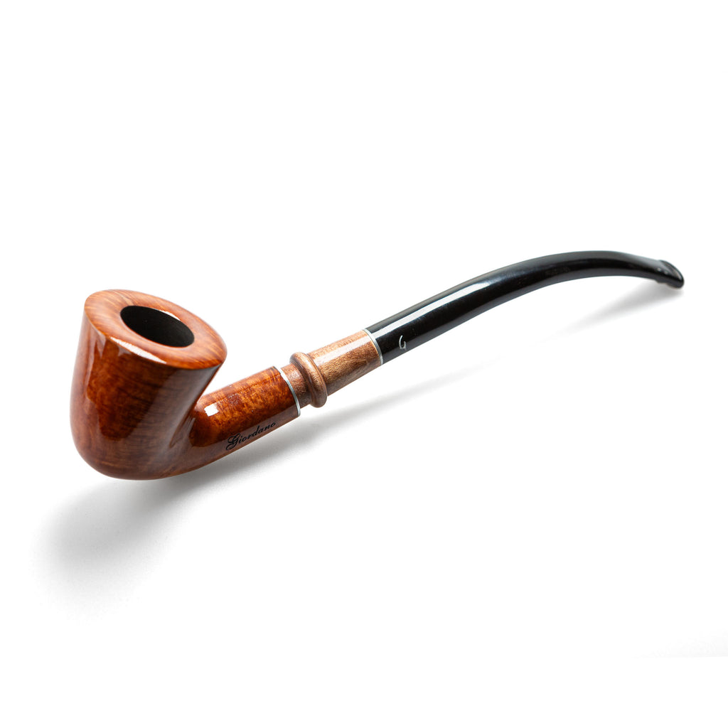 Giordano Lesepfeife Marrone Horn mit normalem Mundstück