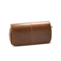 Guy Janot 2er-Pfeifentabaktasche Dunkelbraun