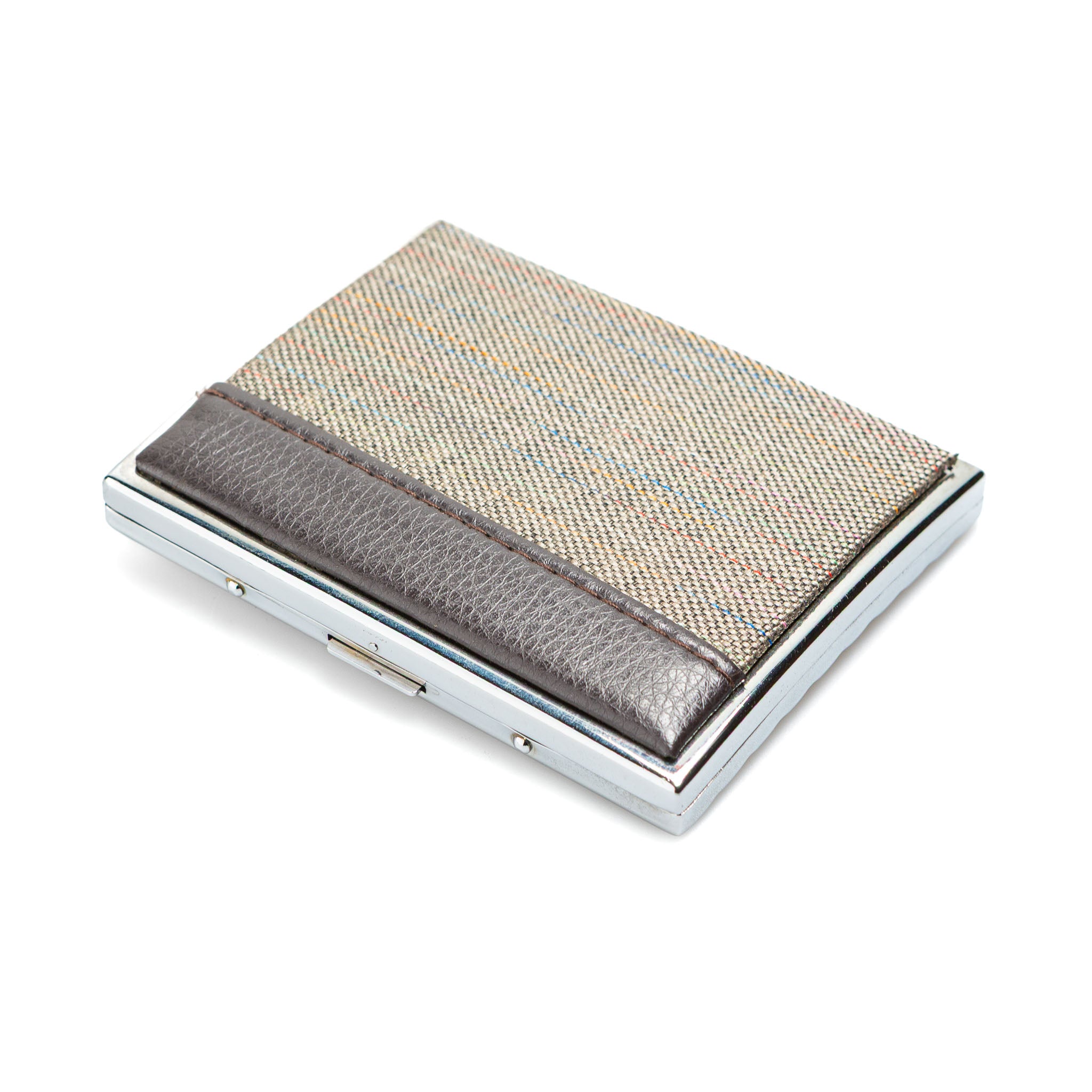 Hadson Zigarilloetui Stoff Metall
