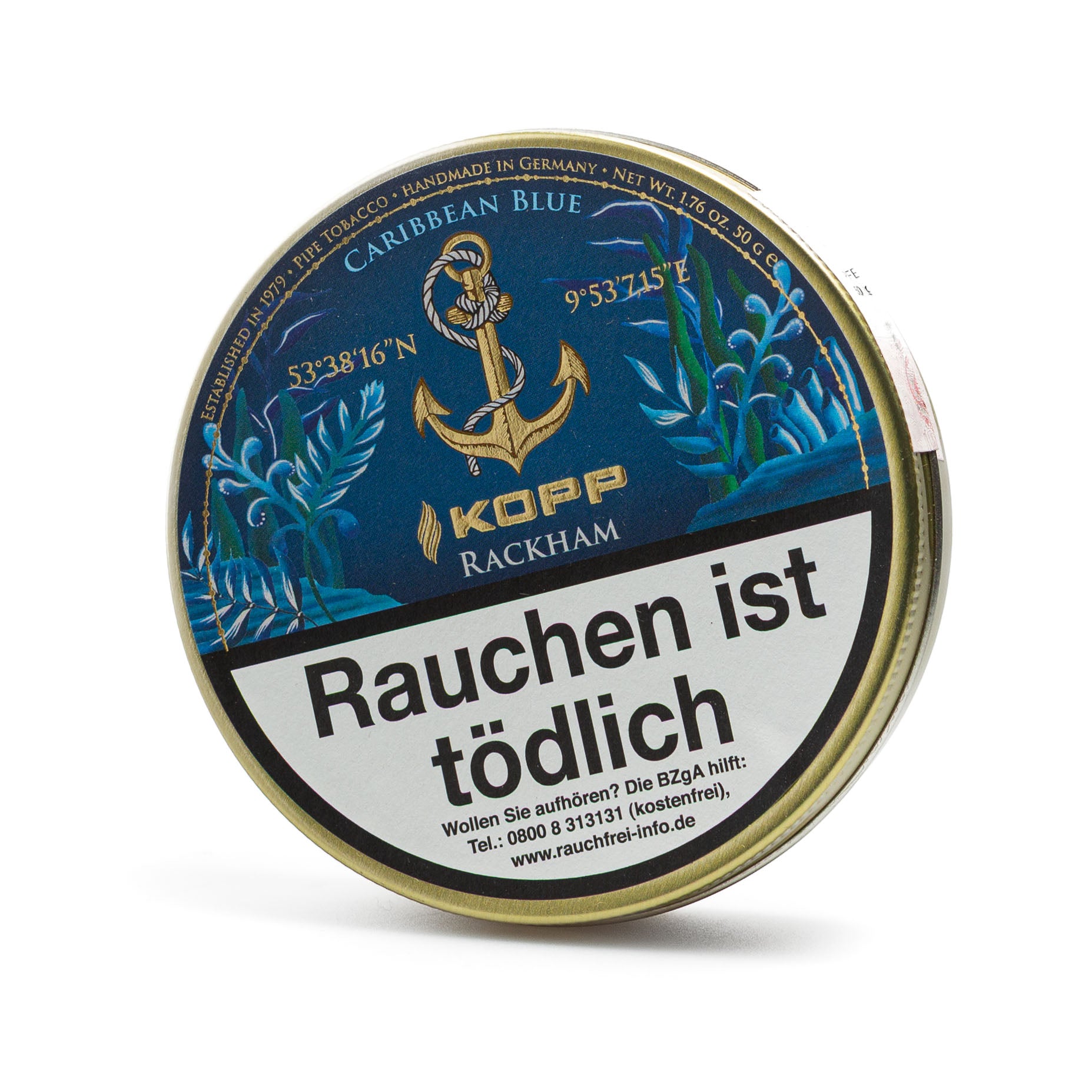 Kopp Caribbean Blue Rackham