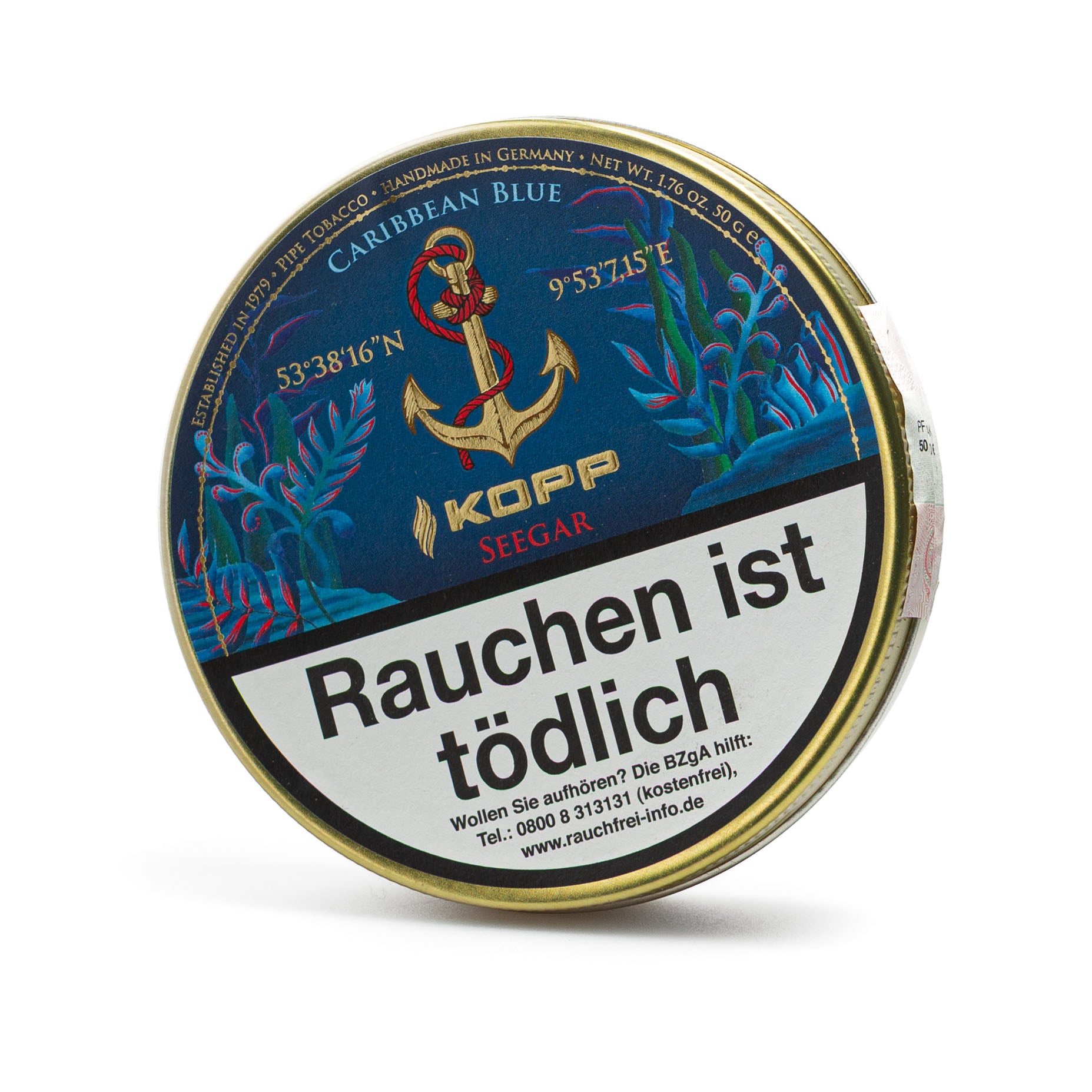 Kopp Caribbean Blue Seegar