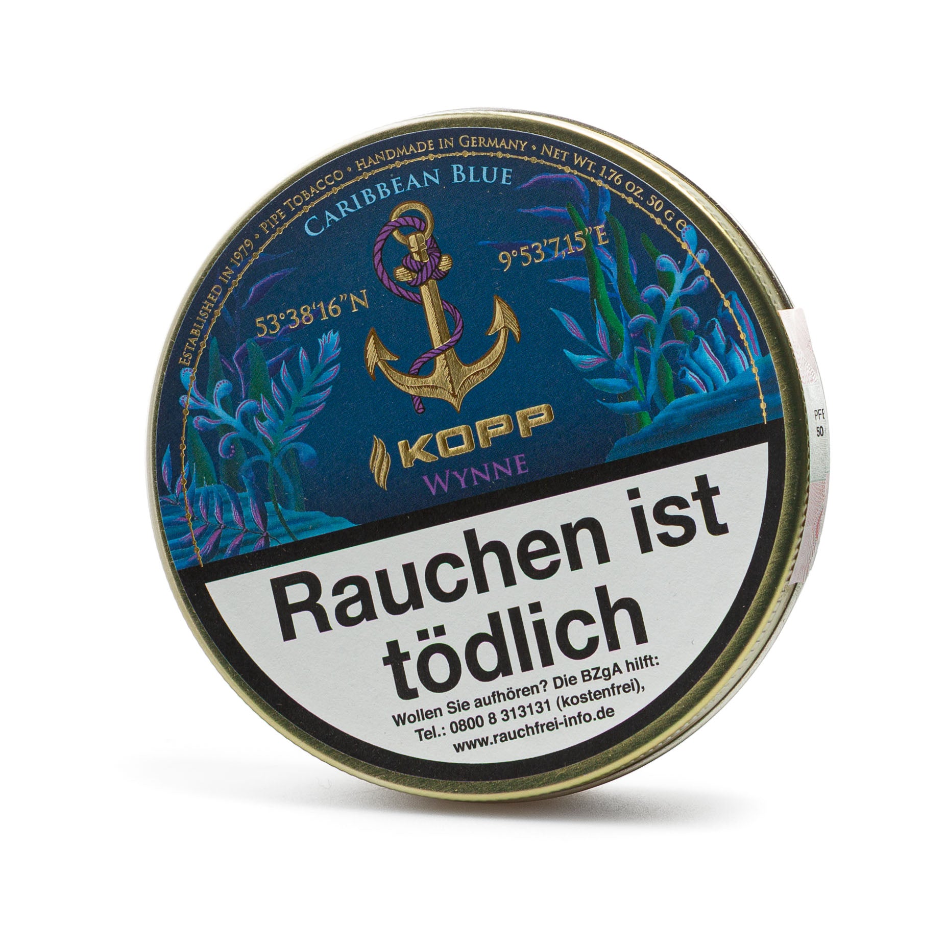 Kopp Caribbean Blue Wynne