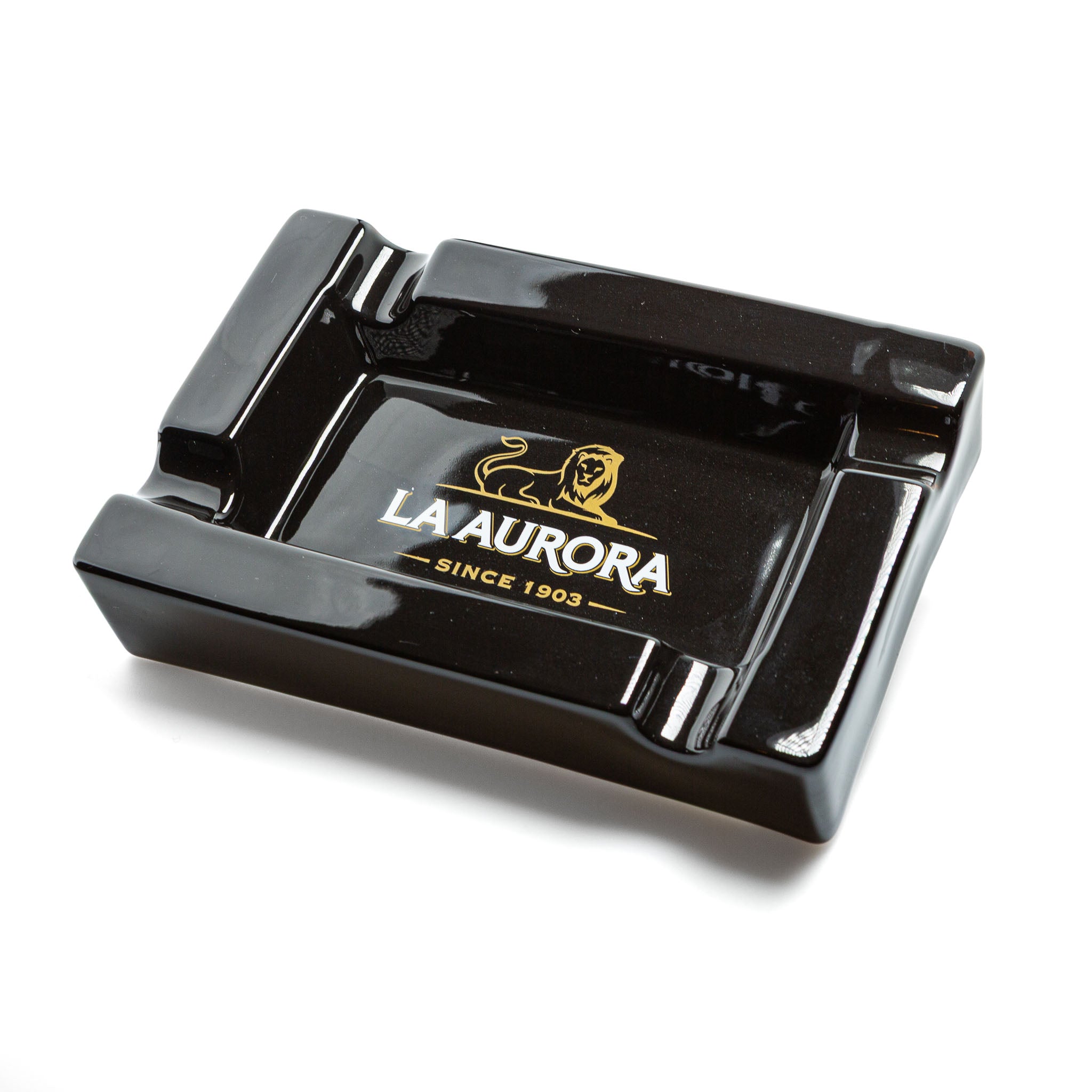 La Aurora Zigarrenaschenbecher Schwarz 