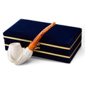 Meerschaum Pipe Islemeli Kartal Pencesi Bent