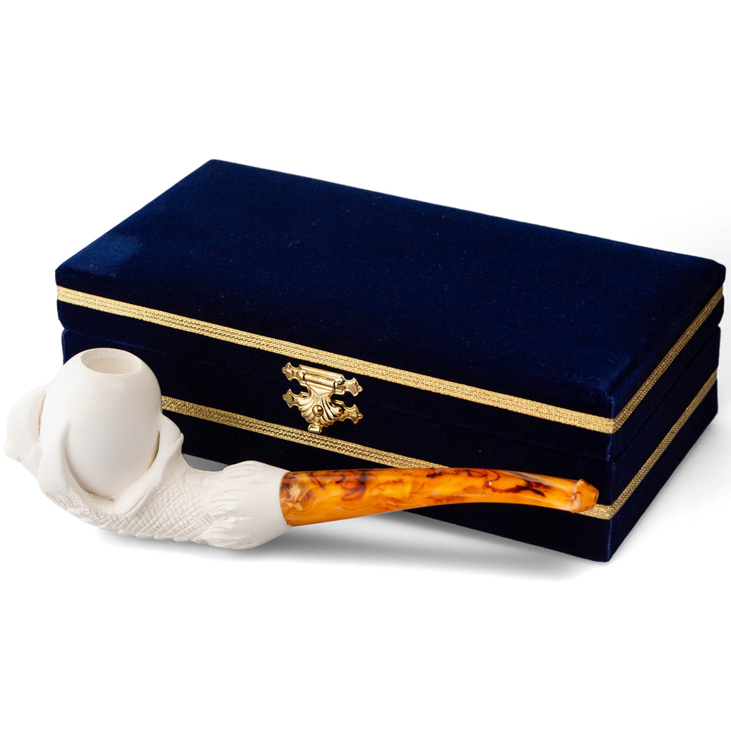 Meerschaum Pipe Kartal Pencesi Diplomat
