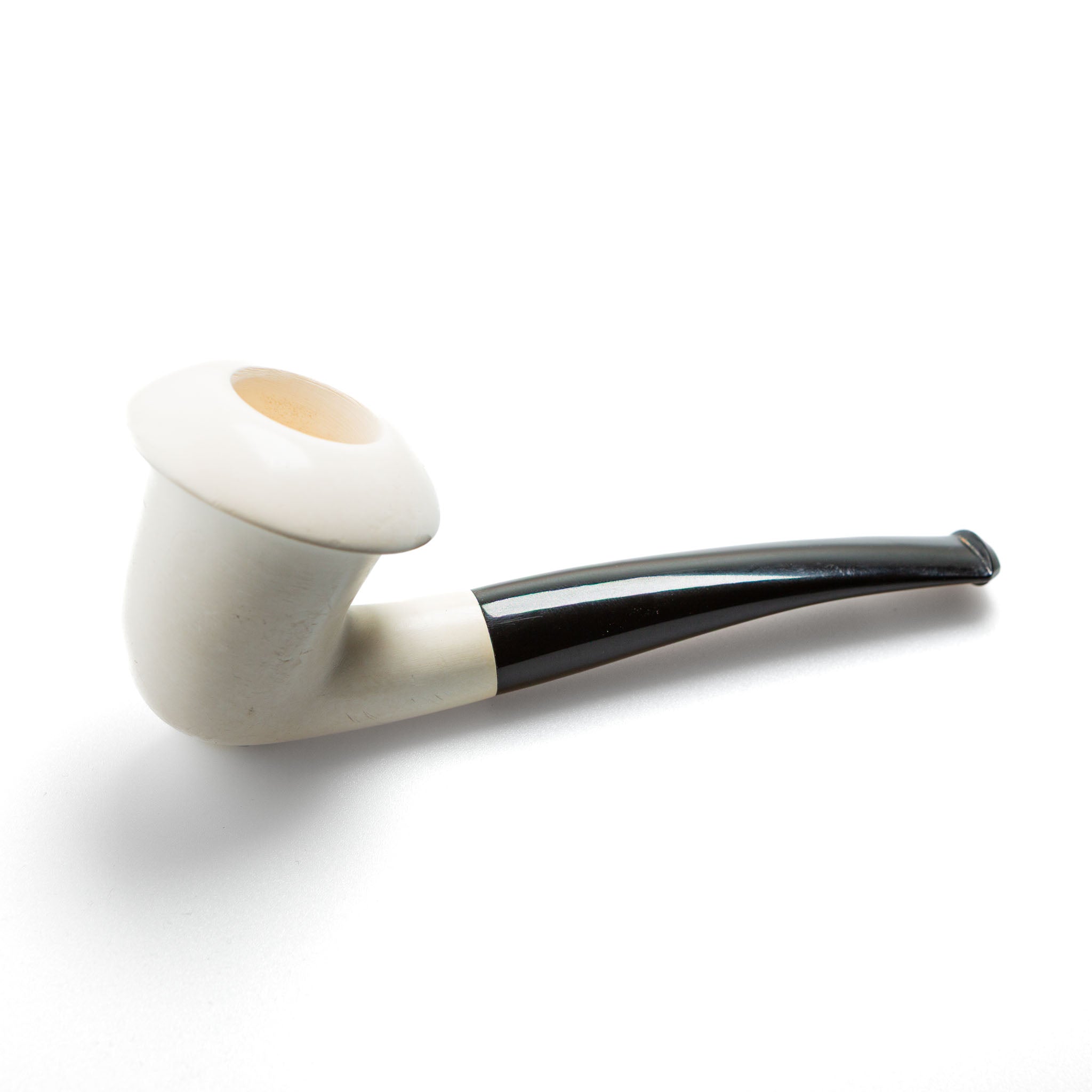 Meerschaumpfeife Half-Bent Horn