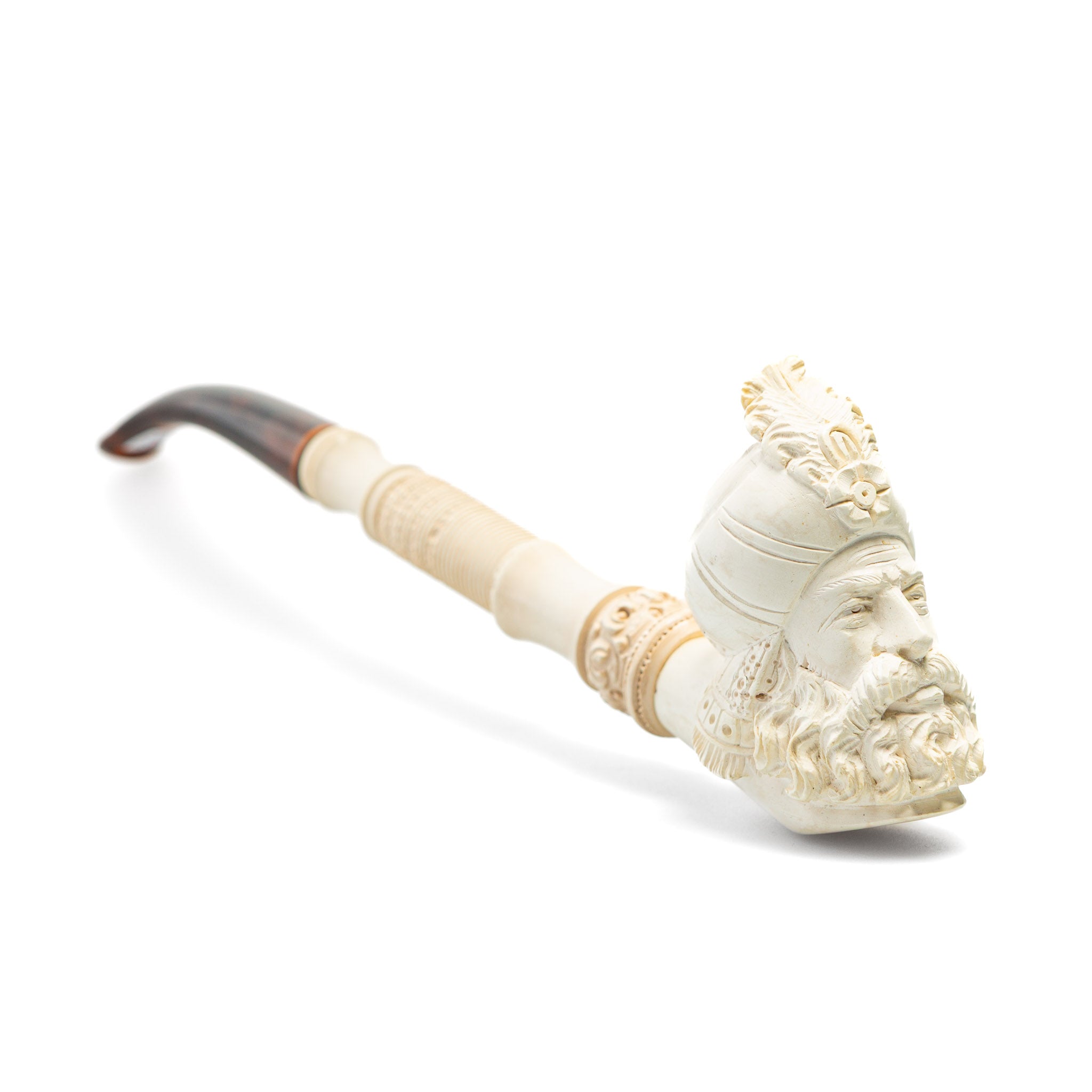 Meerschaumpfeife Kopf Lang