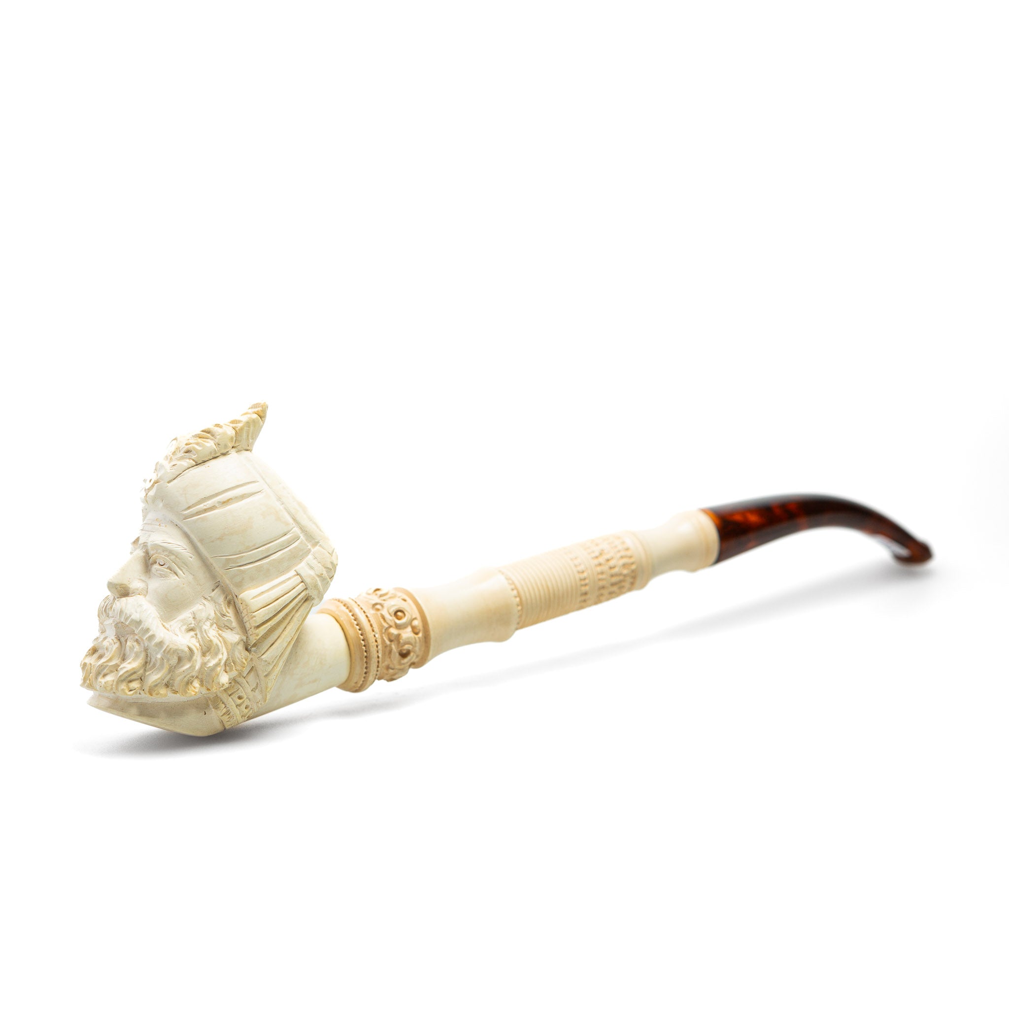 Meerschaumpfeife Kopf Lang