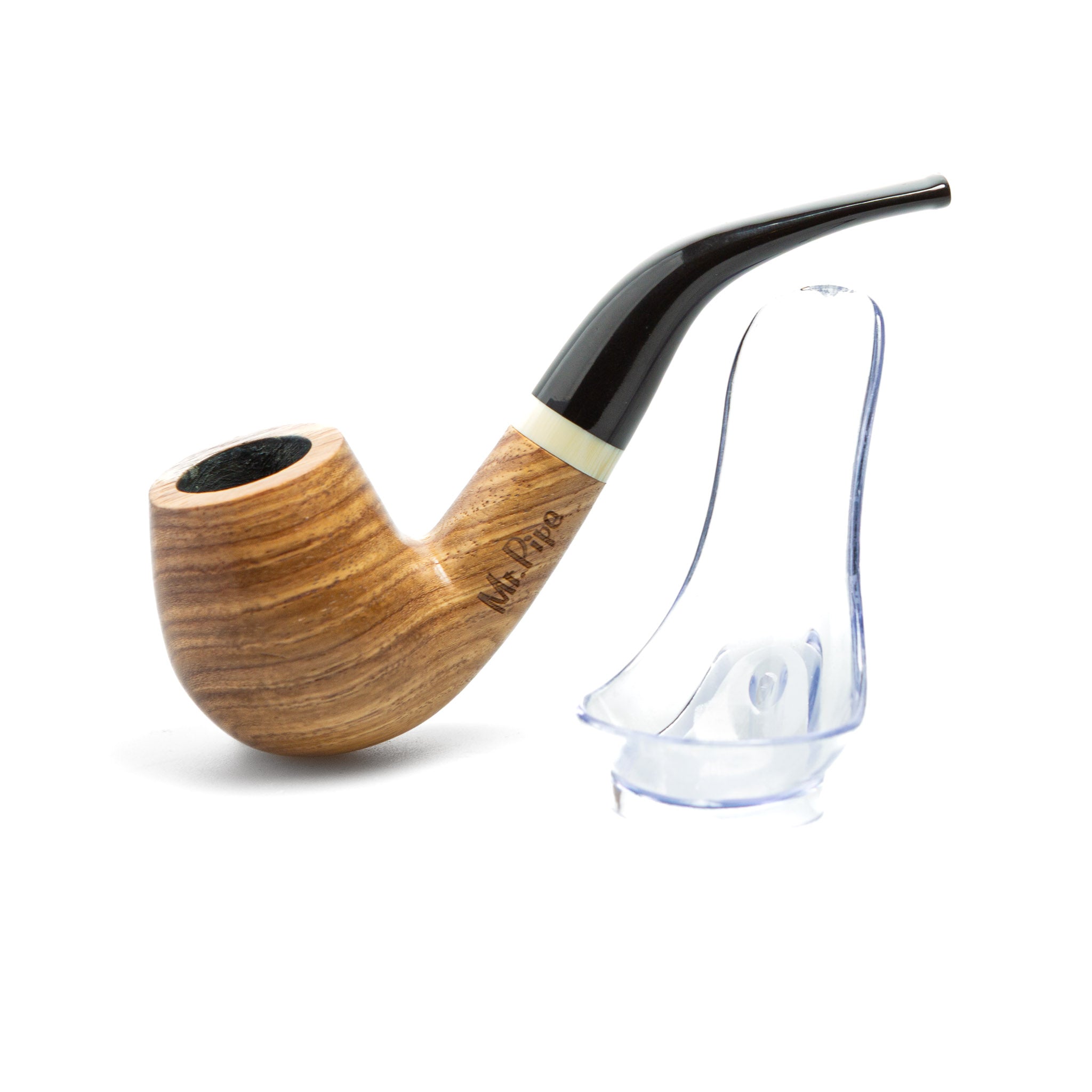 Mr Pipe Redwood Bent mit Ring