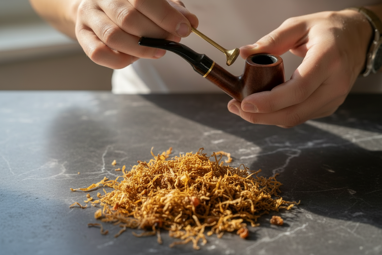 Pfeife richtig stopfen – die Grundlage für vollen Genuss