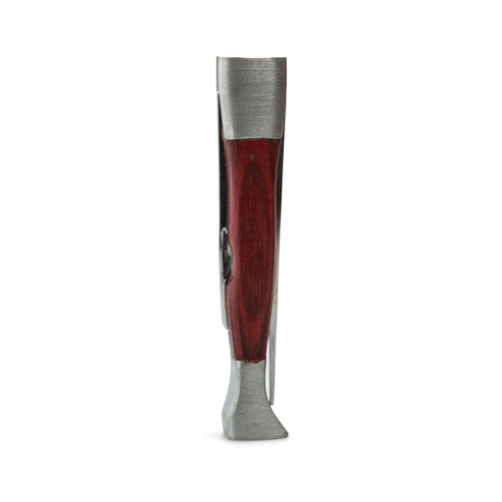 Pfeifenstopfer Metall rot-braune Holzapplikation