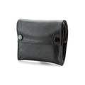 Tabaktasche Schwarz Druckknöpfe