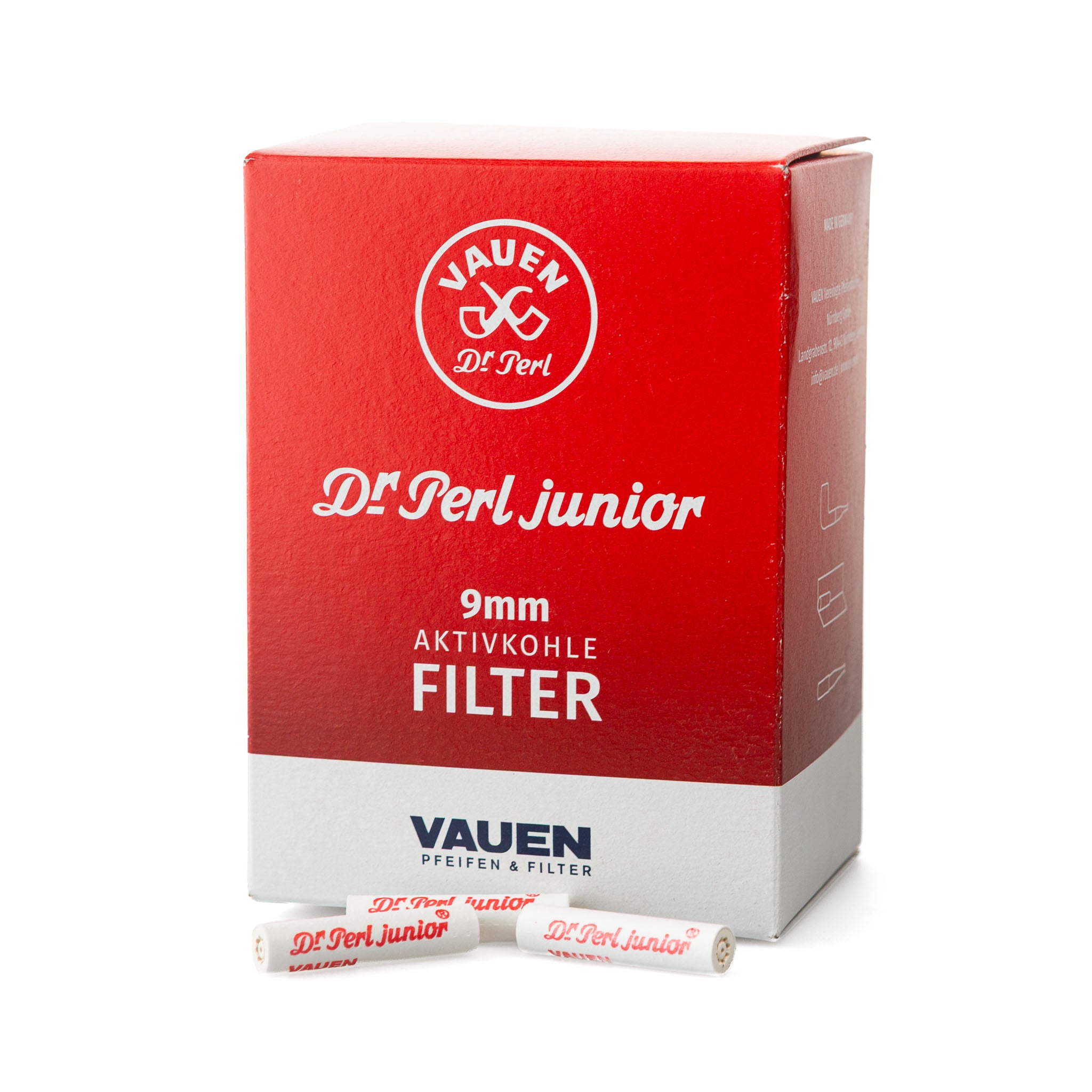 Vauen Dr Perl Junior 9mm Aktivkohle Filter
