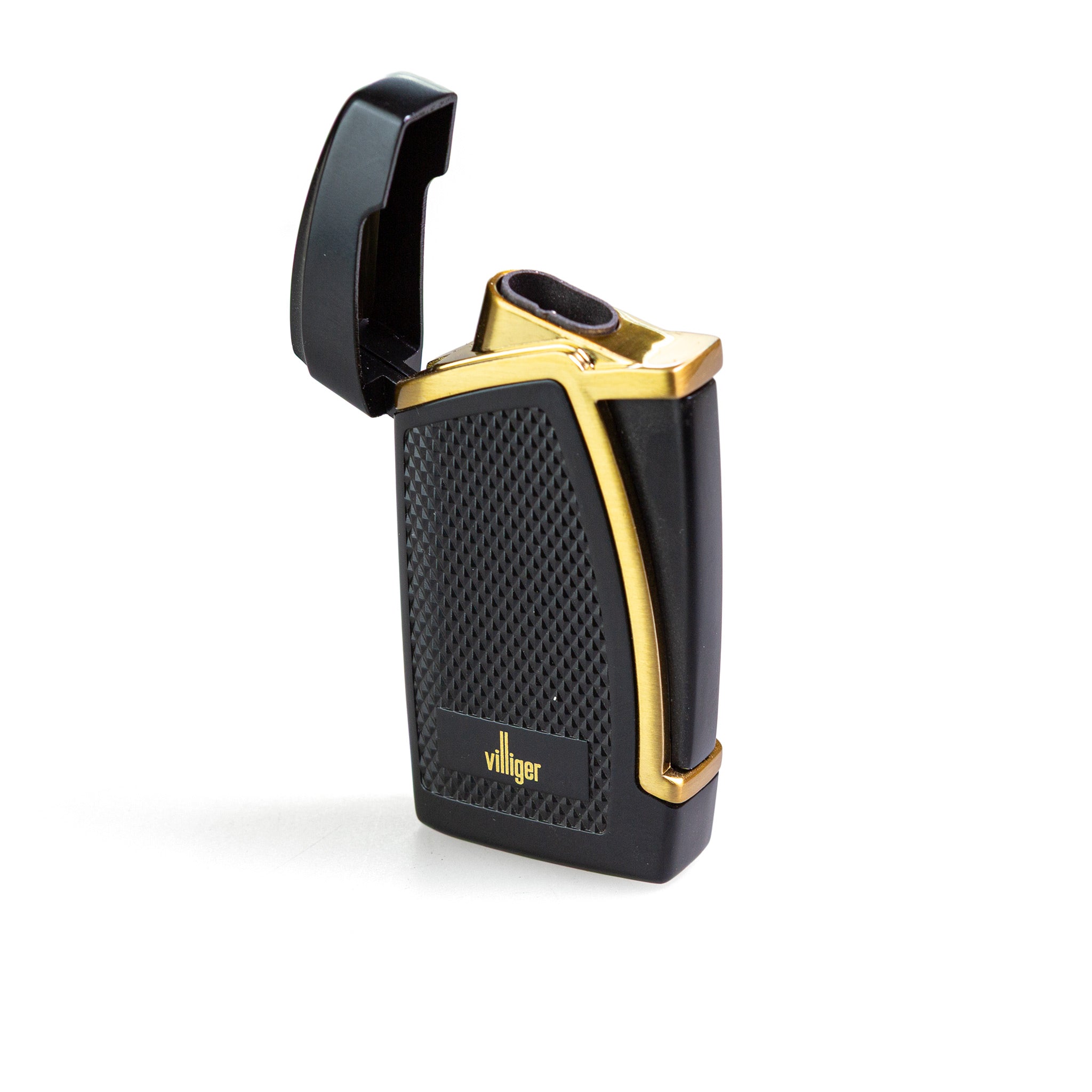 Villiger Zigarrenfeuerzeug Schwarz Gold