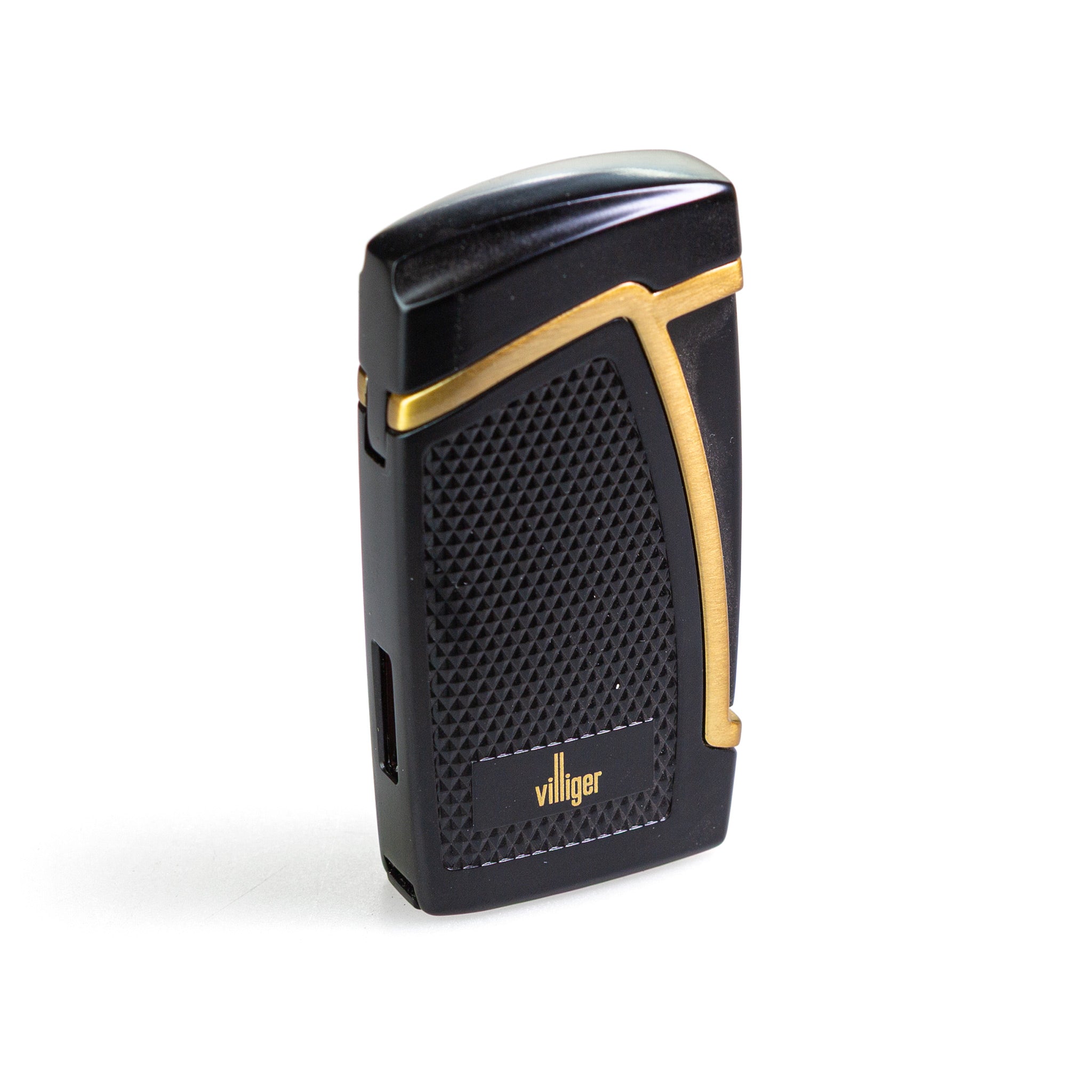 Villiger Zigarrenfeuerzeug Schwarz Gold