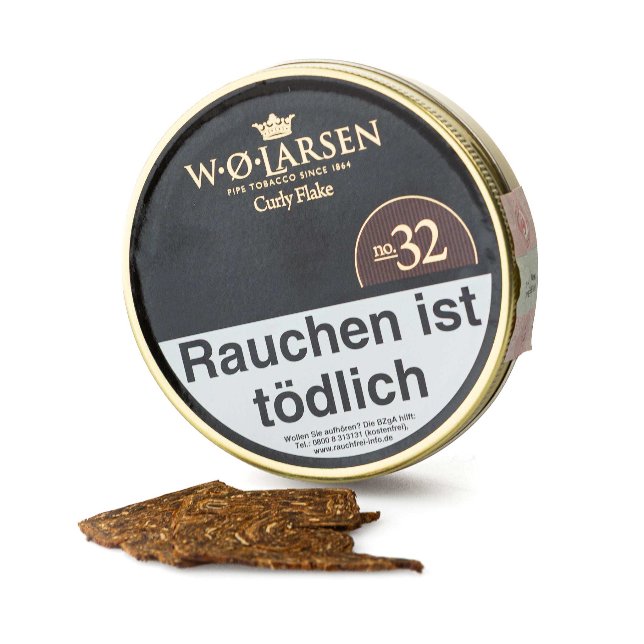 W.O. Larsen Curly Flake No. 32